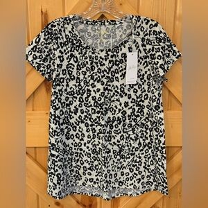NWT, Lilly Pulitzer Etta Scoop-Neck in Coconut, Lets Pawty, Sz S
